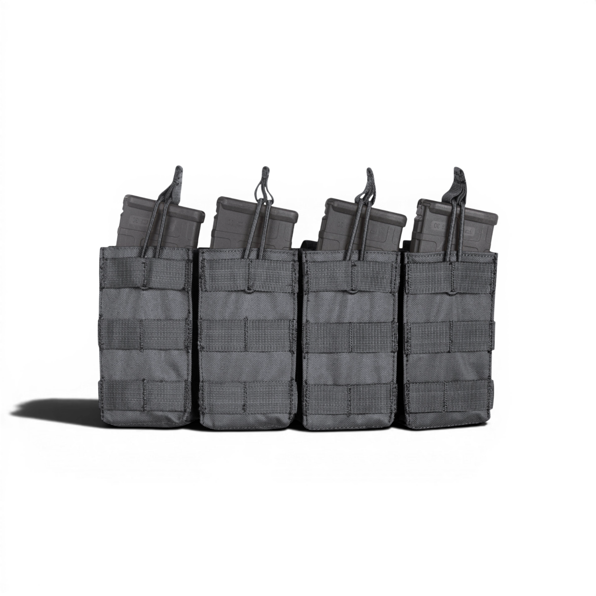 MOLLE Open Top Quad Rifle Mag Pouch