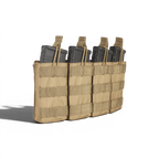 MOLLE Open Top Quad Rifle Mag Pouch