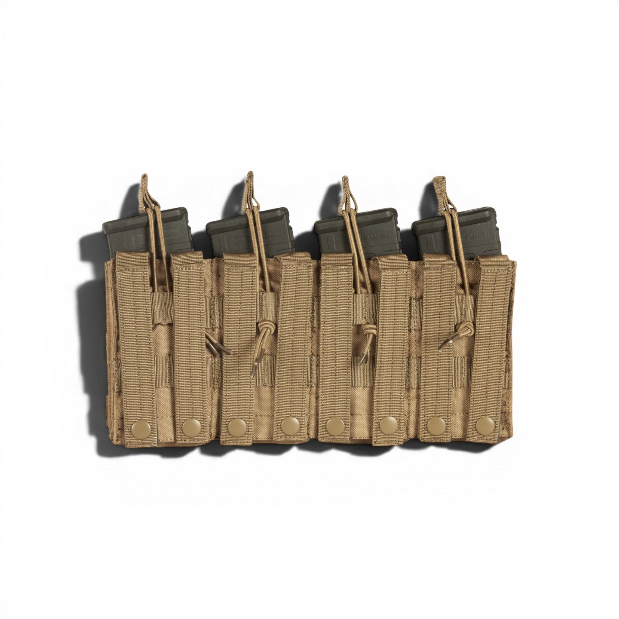 MOLLE Open Top Quad Rifle Mag Pouch
