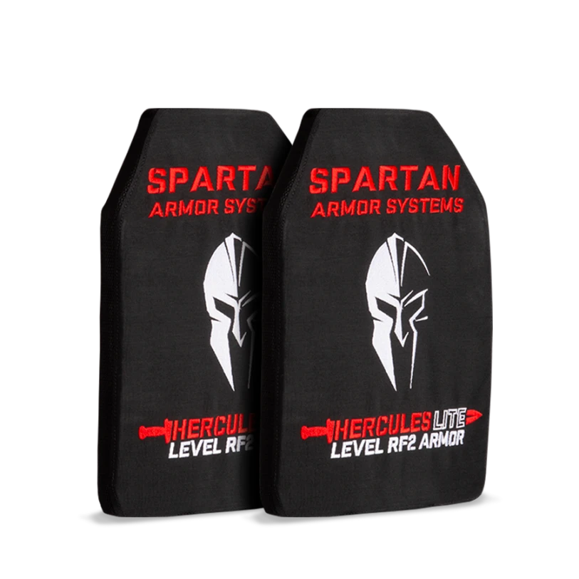 Hercules LITE Level RF2/III+ Lightweight Body Armor Plates | Set of Two