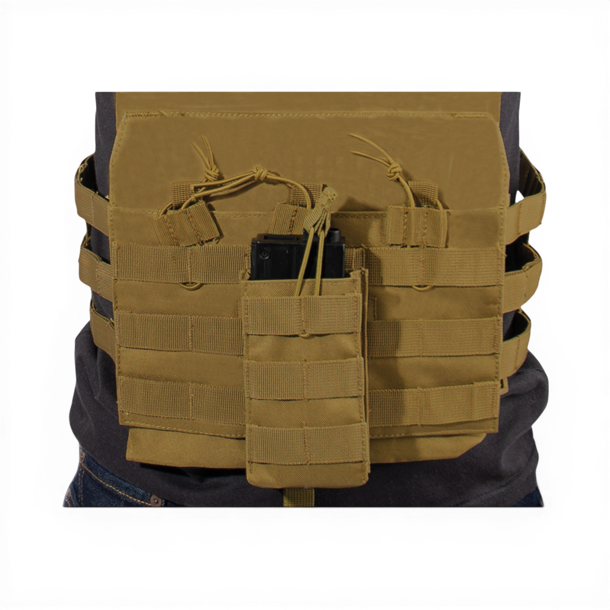 CTC MOLLE Open Top Single Rifle Mag Pouch