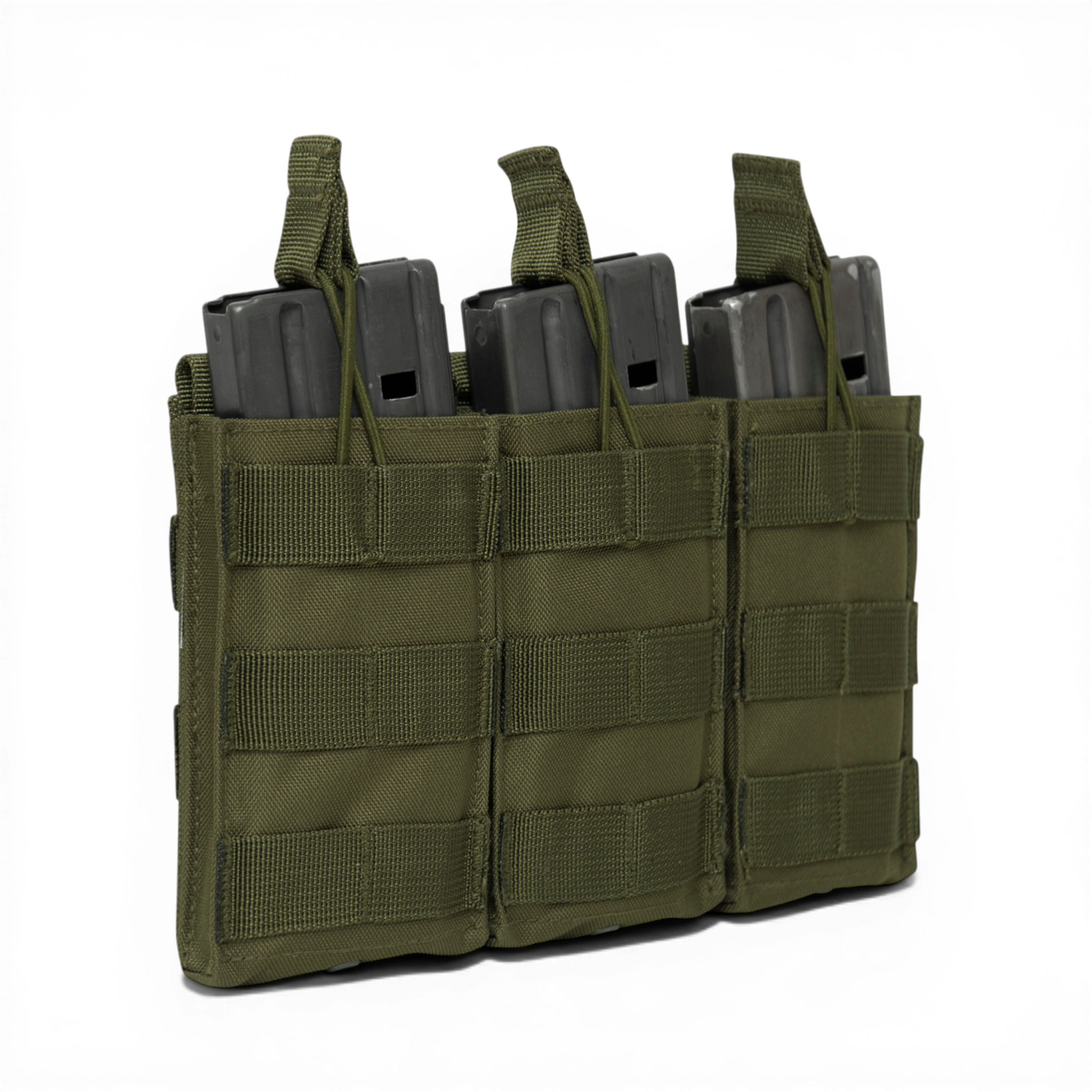 CTC MOLLE Open Top Triple Rifle Mag Pouch