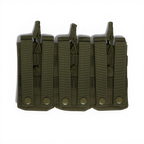 CTC MOLLE Open Top Triple Rifle Mag Pouch