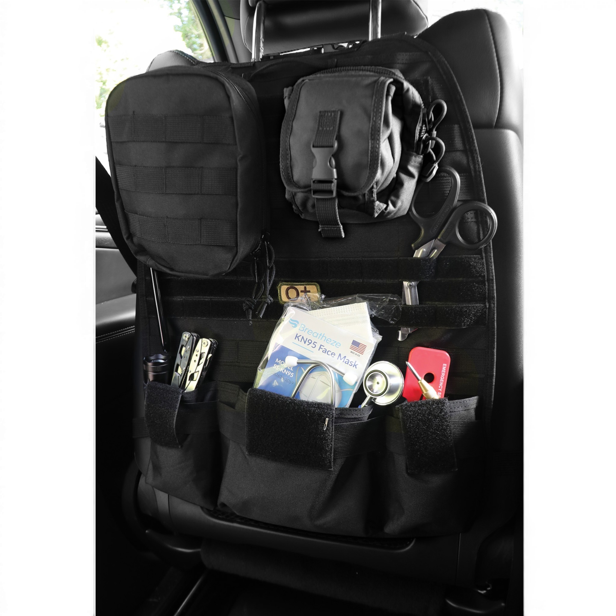 Tactical Car Seat Panel (Black)