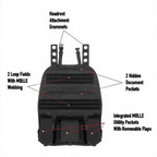 Tactical Car Seat Panel (Black)
