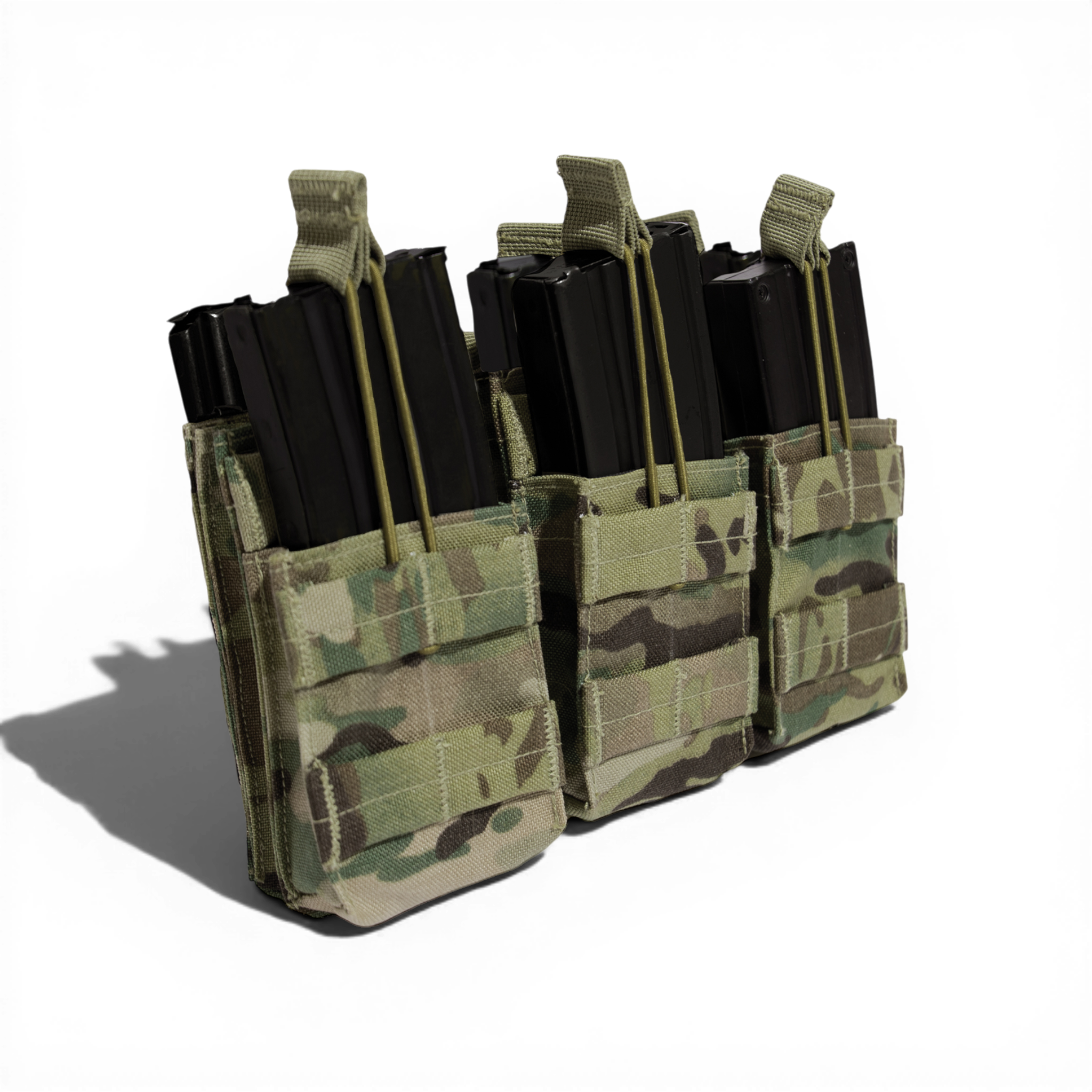 CTC MOLLE Open Top Six Rifle Mag Pouch