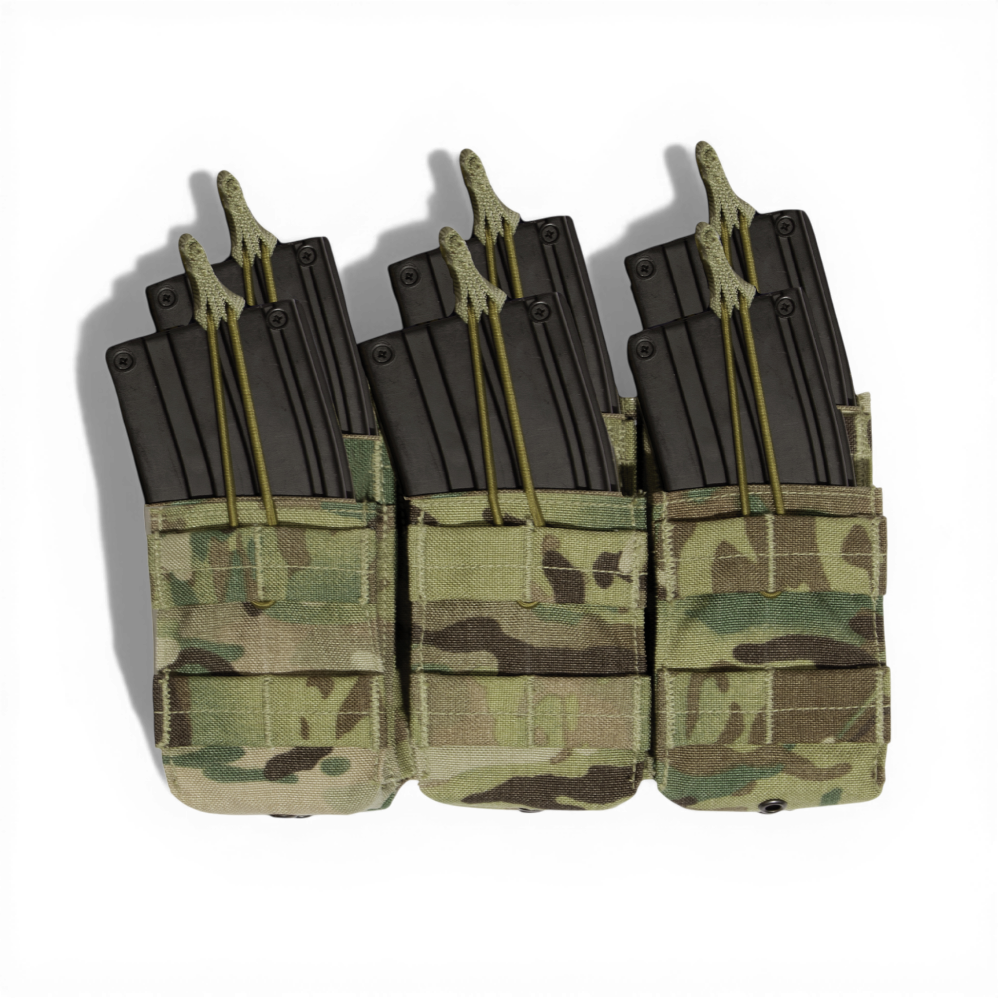 CTC MOLLE Open Top Six Rifle Mag Pouch