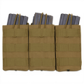 CTC MOLLE Open Top Triple Rifle Mag Pouch