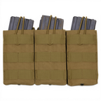 CTC MOLLE Open Top Triple Rifle Mag Pouch