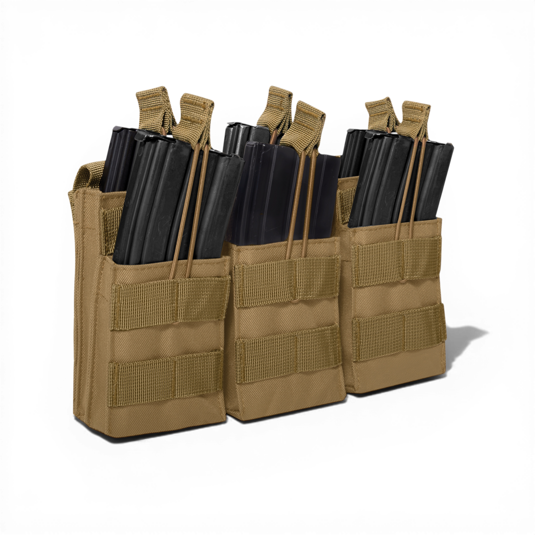 CTC MOLLE Open Top Six Rifle Mag Pouch