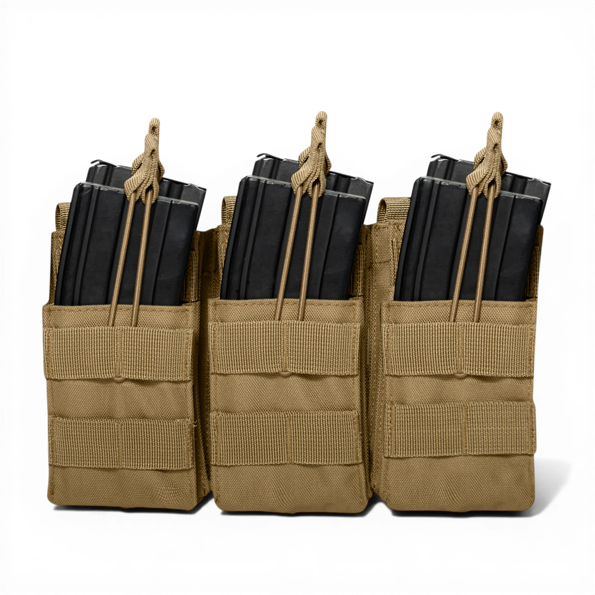 CTC MOLLE Open Top Six Rifle Mag Pouch