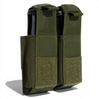 CTC MOLLE Double Pistol Mag Pouch with Insert
