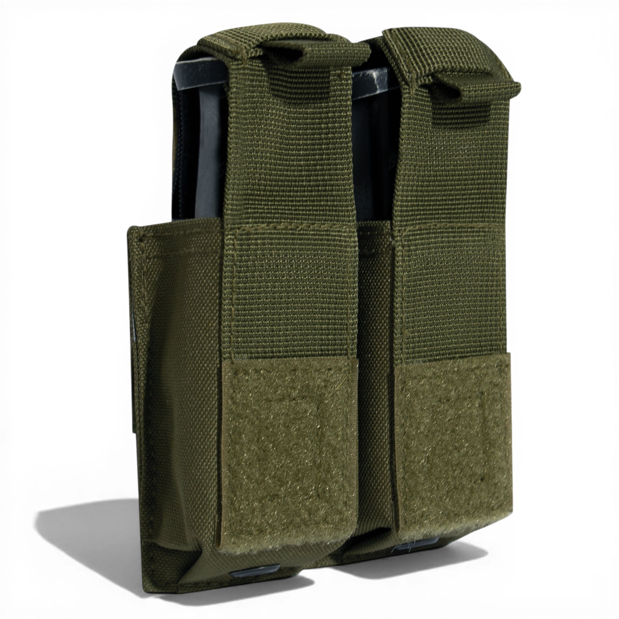 CTC MOLLE Double Pistol Mag Pouch with Insert