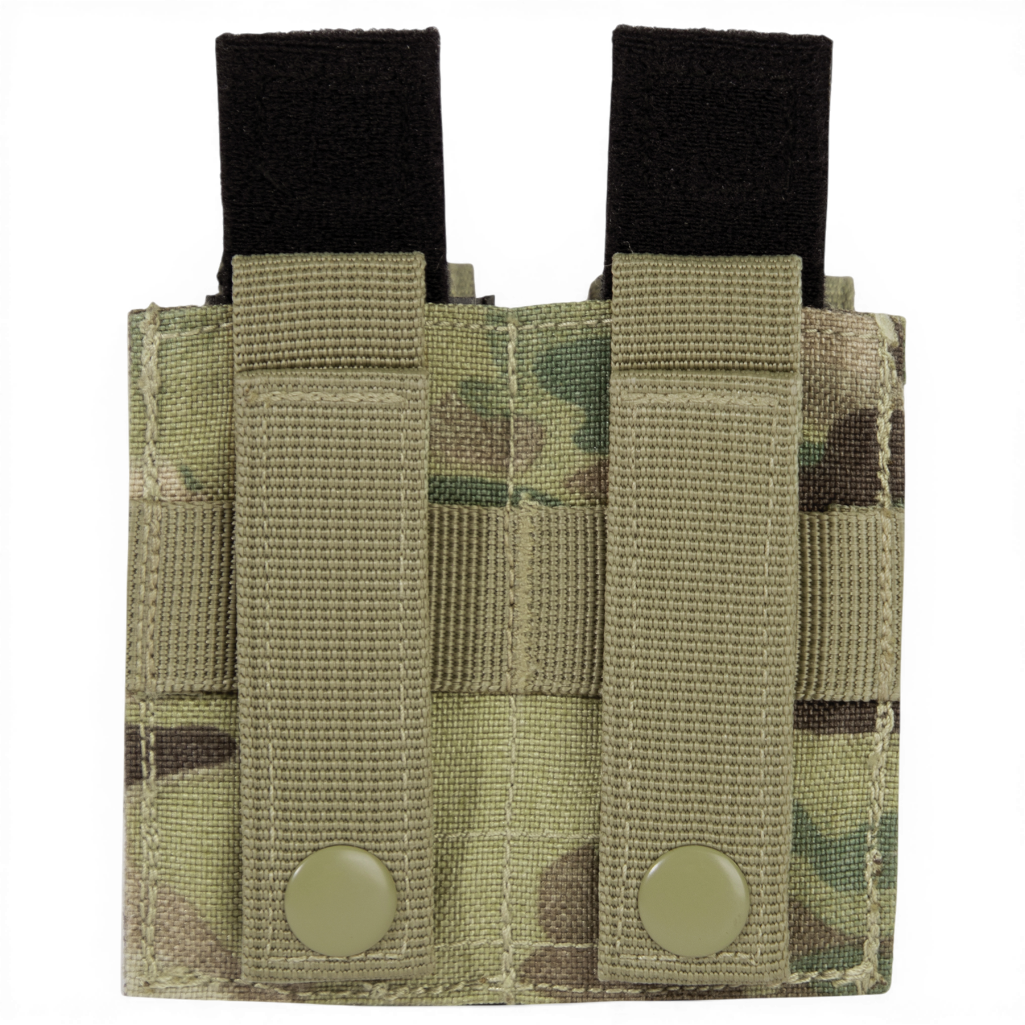 CTC MOLLE Double Pistol Mag Pouch with Insert