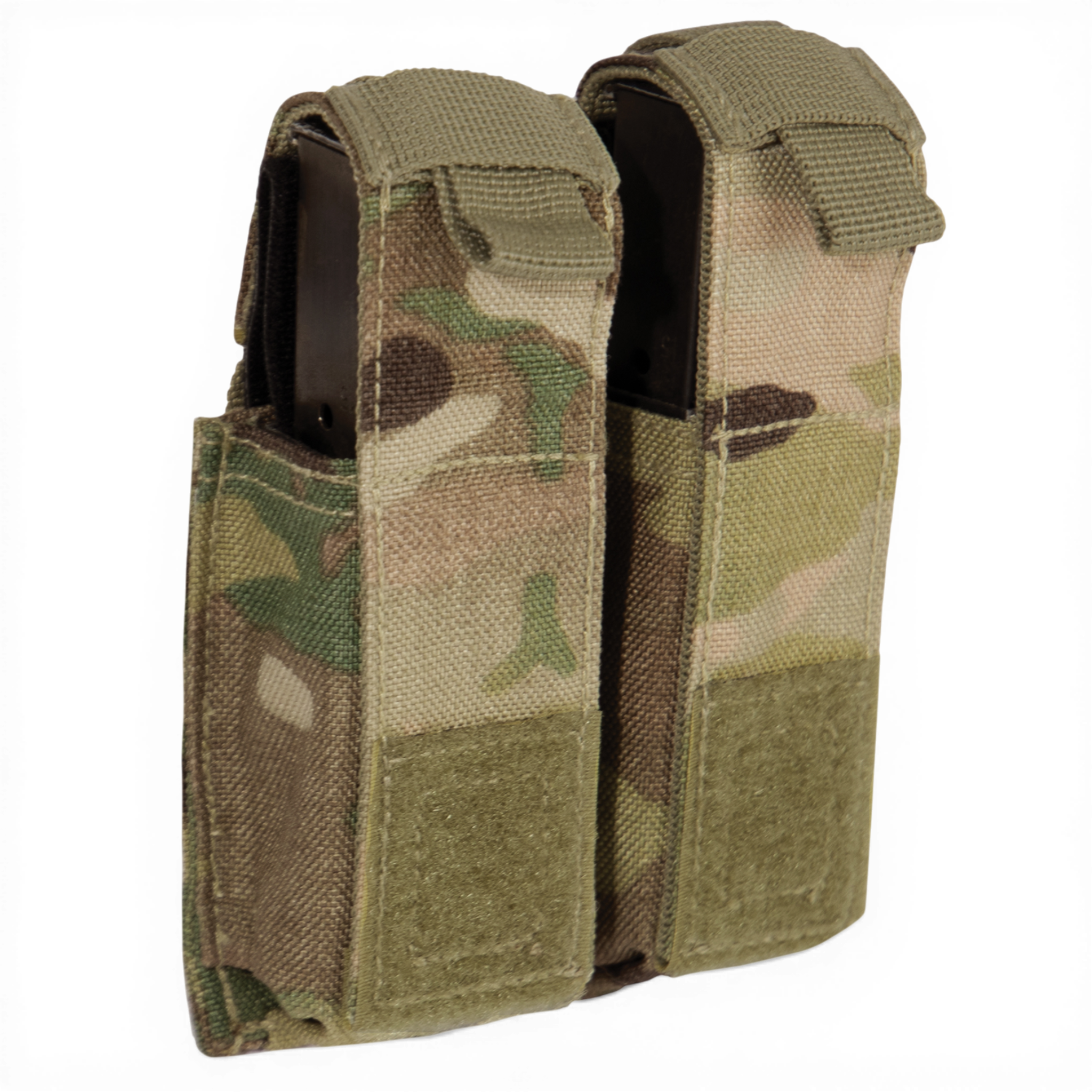 CTC MOLLE Double Pistol Mag Pouch with Insert