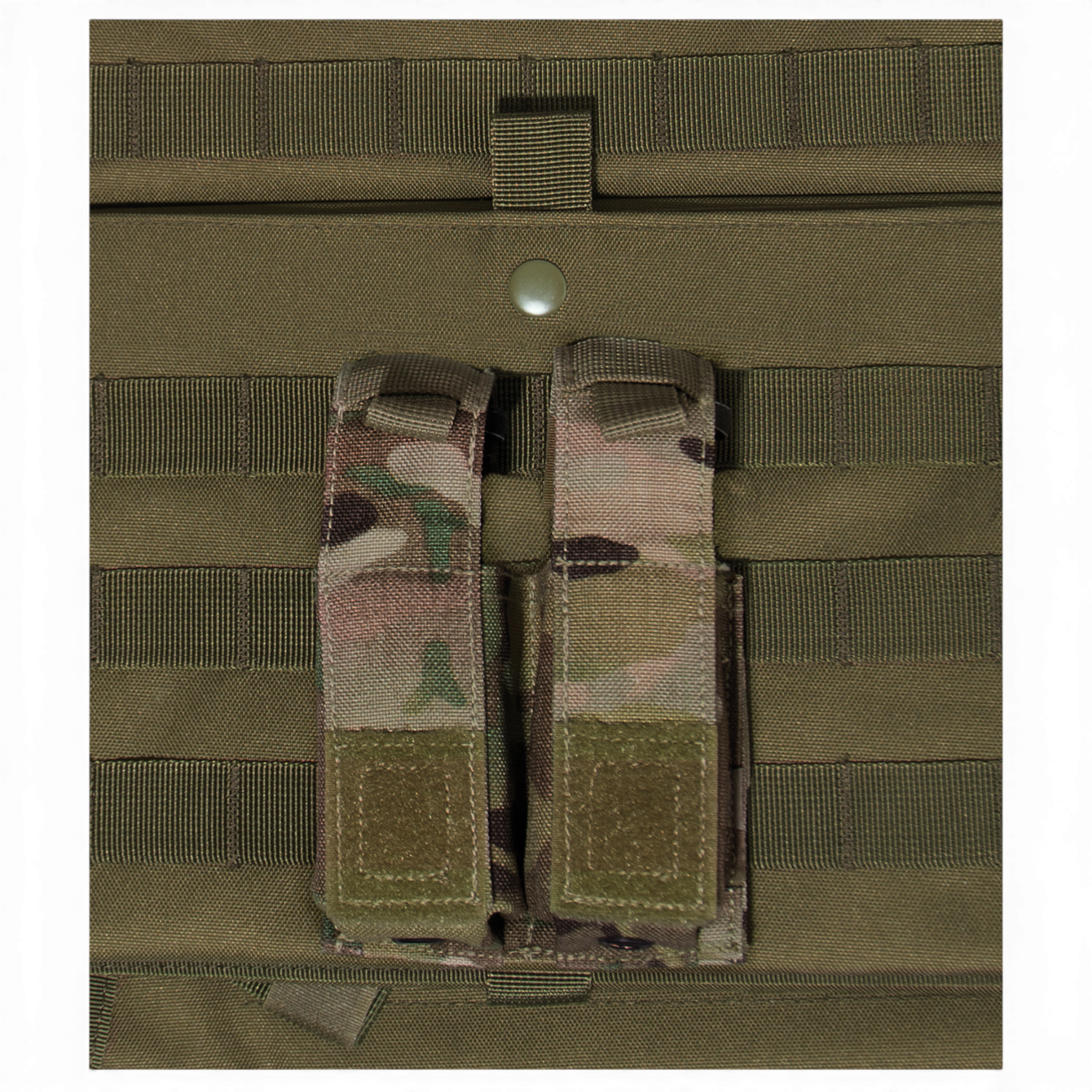 CTC MOLLE Double Pistol Mag Pouch with Insert