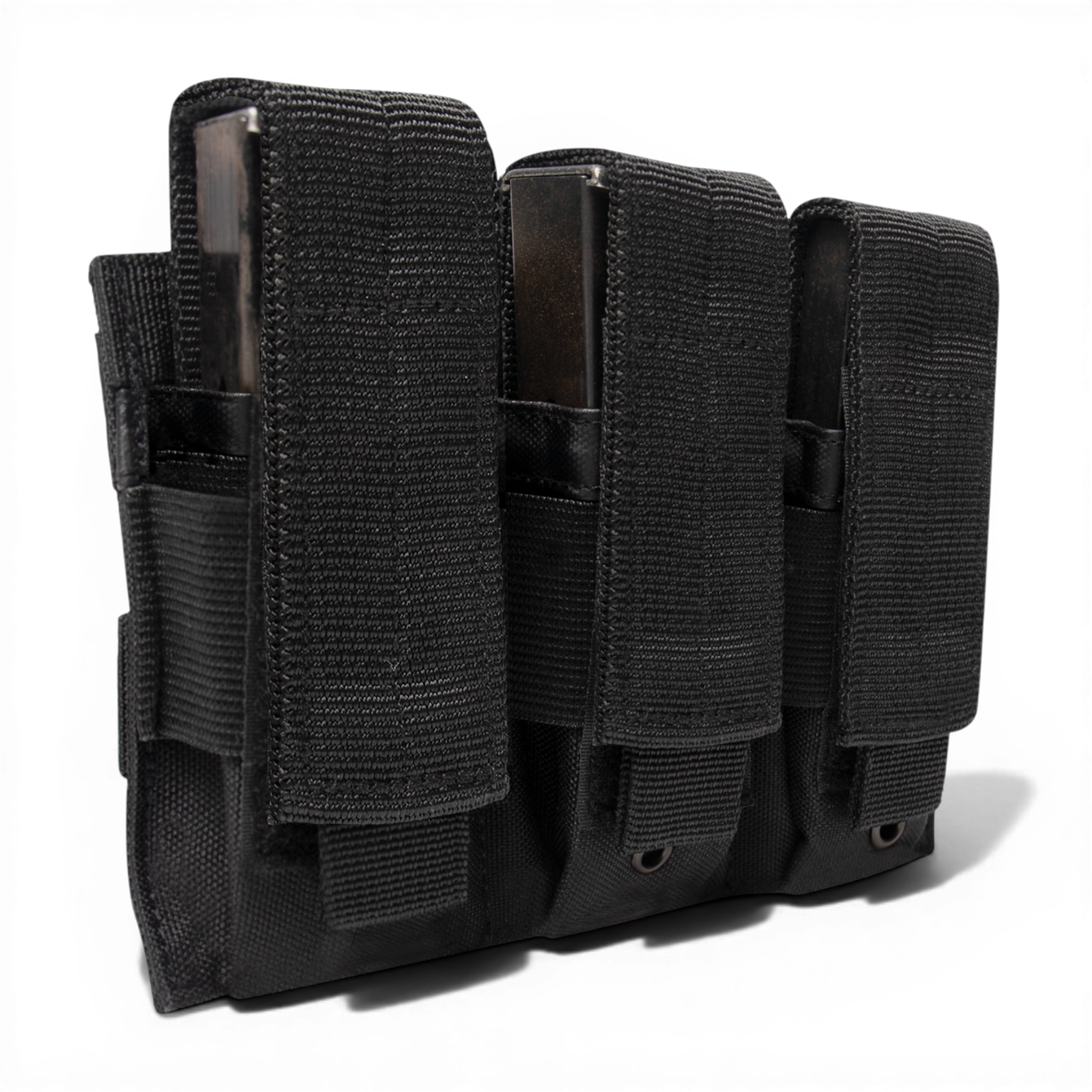 CTC MOLLE Triple Pistol Mag Pouch