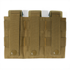CTC MOLLE Triple Pistol Mag Pouch