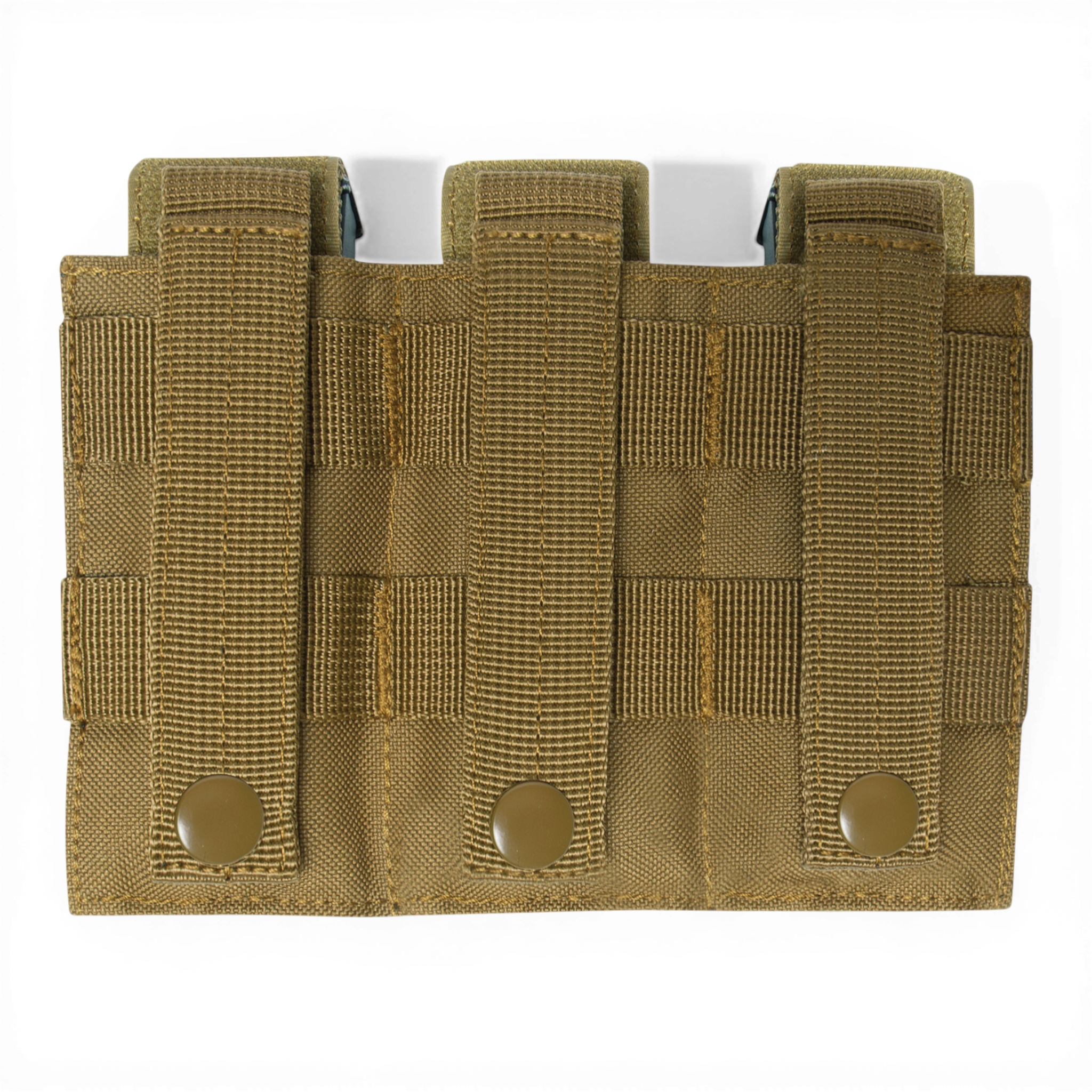 CTC MOLLE Triple Pistol Mag Pouch