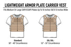 "Exodus" Lightweight Plate Carrier Vest
