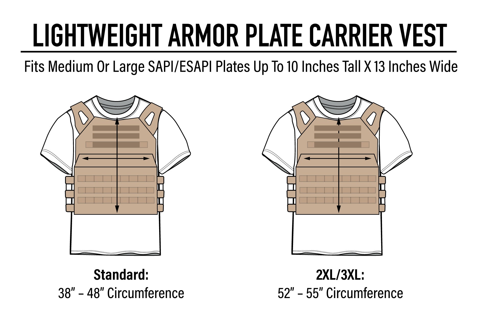 "Exodus" Lightweight Plate Carrier Vest