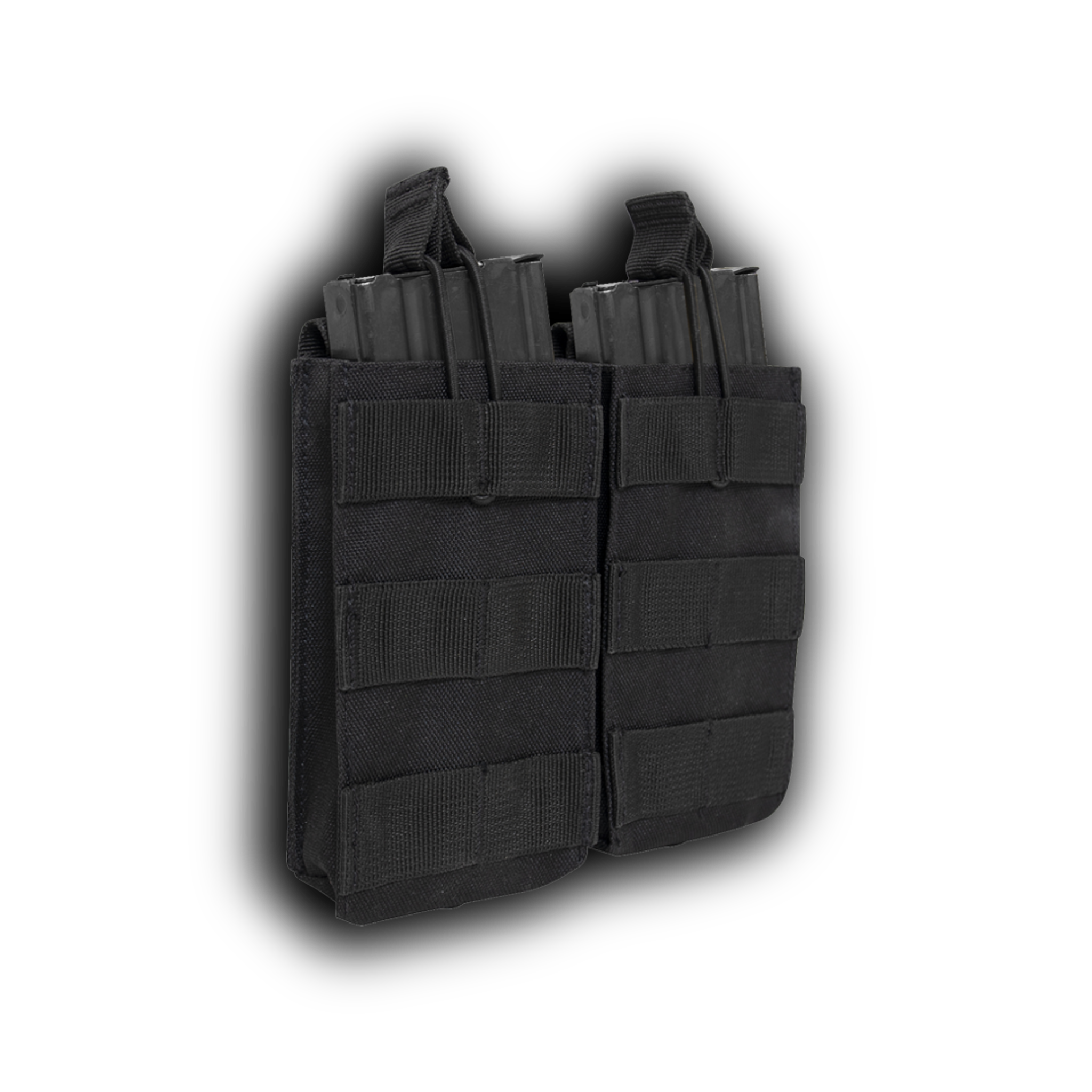 CTC MOLLE Open Top Double Rifle Mag Pouch