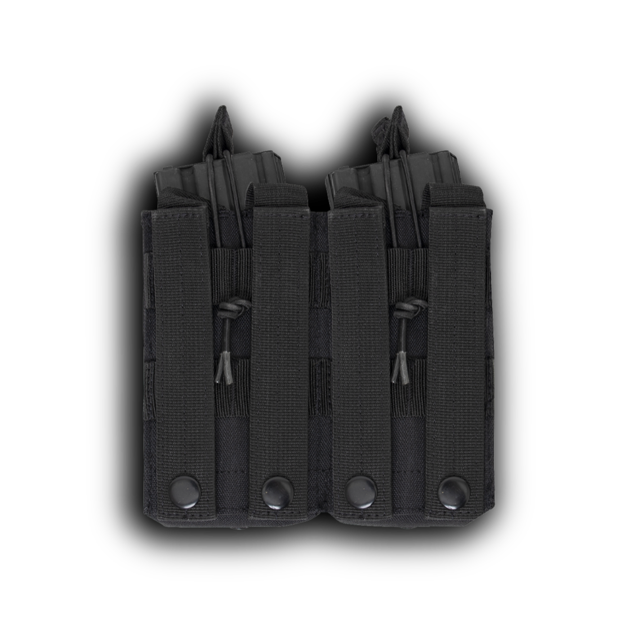 CTC MOLLE Open Top Double Rifle Mag Pouch