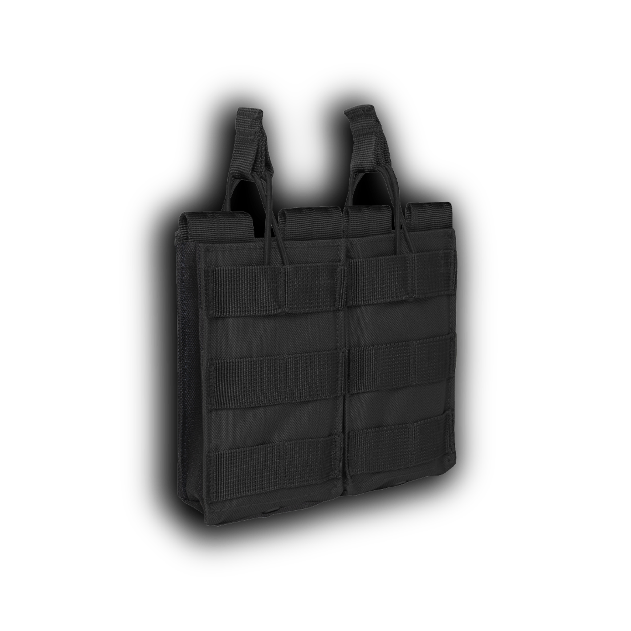 CTC MOLLE Open Top Double Rifle Mag Pouch