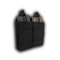 CTC MOLLE Open Top Double Rifle Mag Pouch
