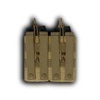 CTC MOLLE Open Top Double Rifle Mag Pouch