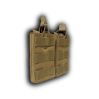 CTC MOLLE Open Top Double Rifle Mag Pouch