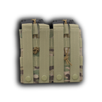 CTC MOLLE Open Top Double Rifle Mag Pouch