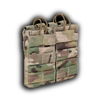 CTC MOLLE Open Top Double Rifle Mag Pouch