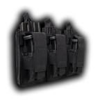 MOLLE Triple Kangaroo Rifle and Pistol Mag Pouch
