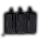 MOLLE Triple Kangaroo Rifle and Pistol Mag Pouch