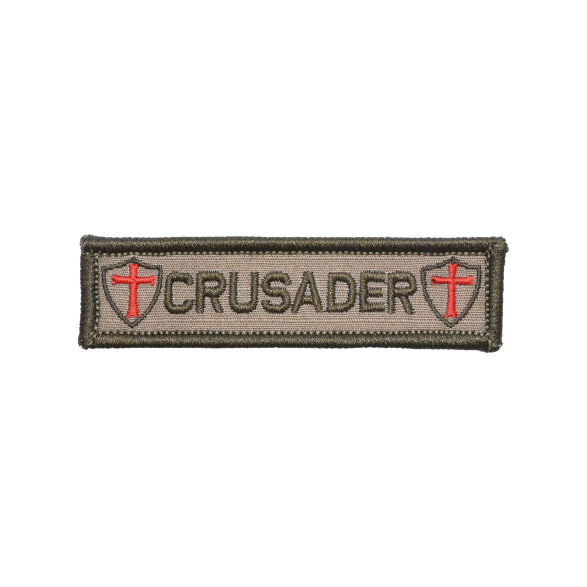 "Crusader" Templar Cross - 1x3.75 Patch