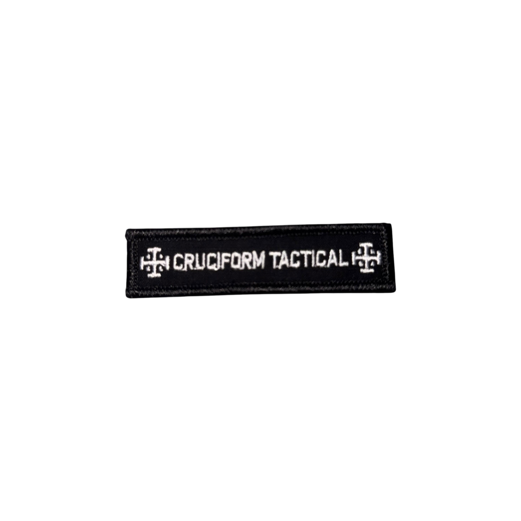 "CRUCIFORM TACTICAL" - 1x3.75 Patch