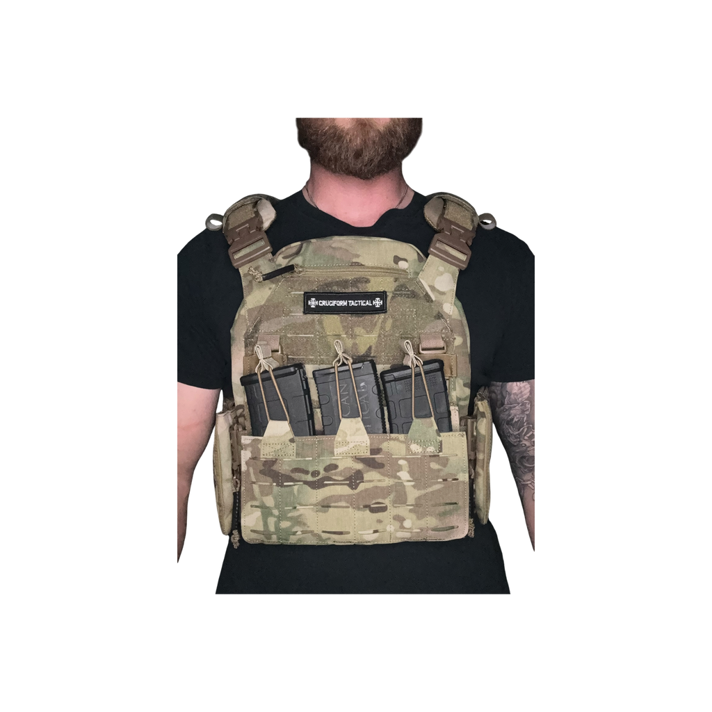 "Covenant" MOLLE Laser Cut Plate Carrier Vest