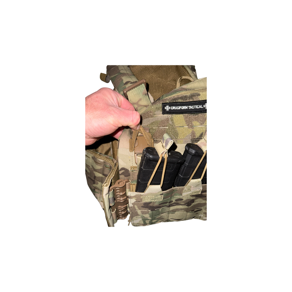 "Covenant" MOLLE Laser Cut Plate Carrier Vest