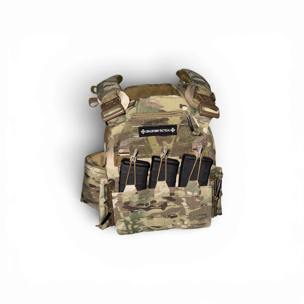 "Covenant" MOLLE Laser Cut Plate Carrier Vest
