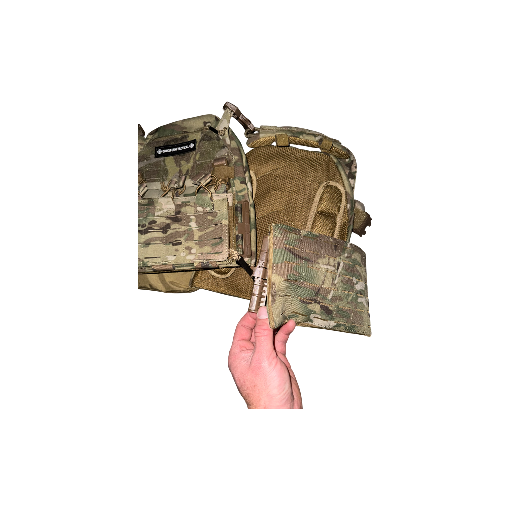"Covenant" MOLLE Laser Cut Plate Carrier Vest