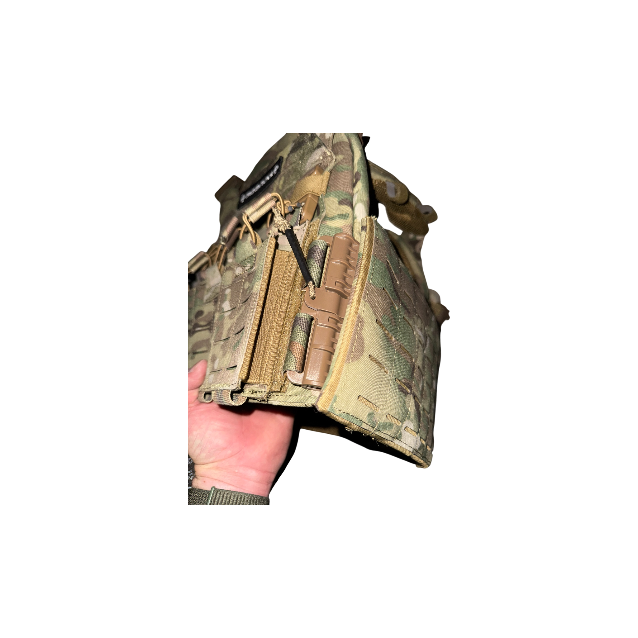 "Covenant" MOLLE Laser Cut Plate Carrier Vest