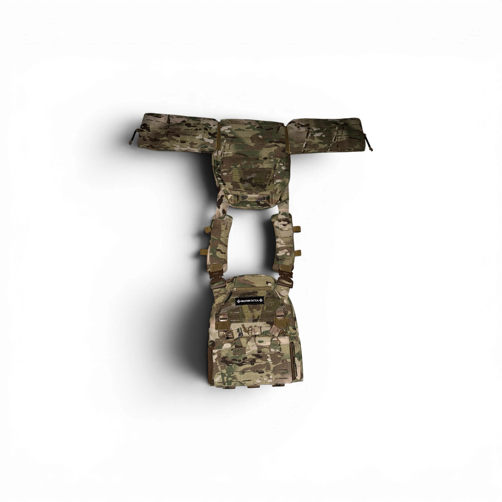 "Covenant" MOLLE Laser Cut Plate Carrier Vest