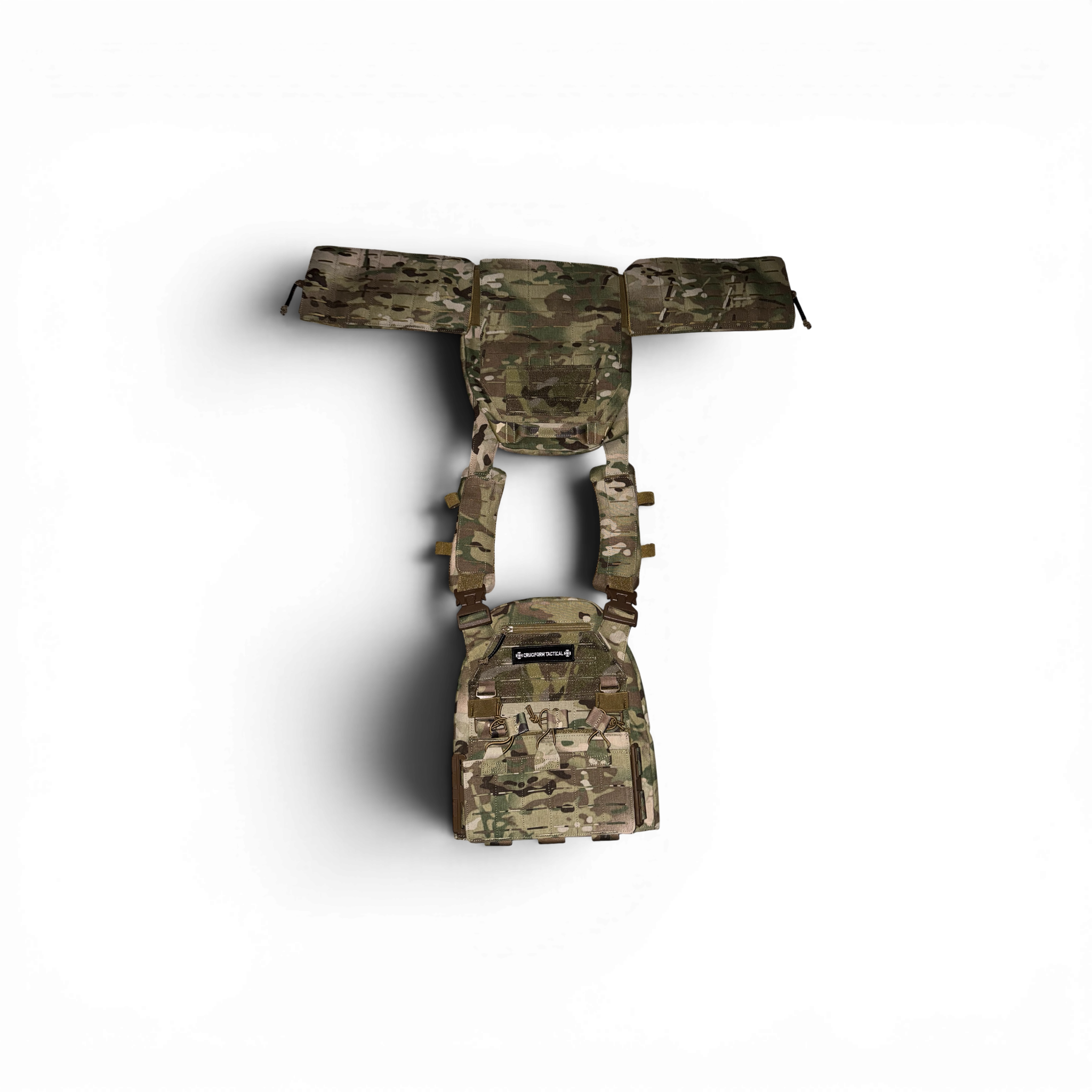 "Covenant" MOLLE Laser Cut Plate Carrier Vest