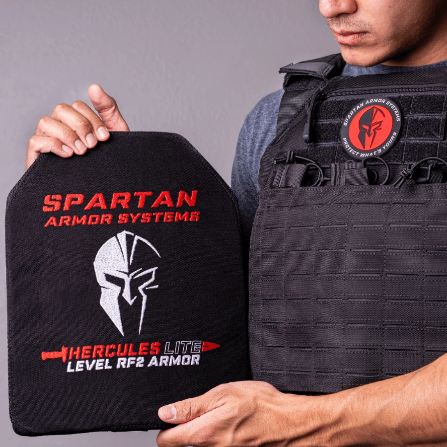 Hercules LITE Level RF2/III+ Lightweight Body Armor Plates | Set of Two