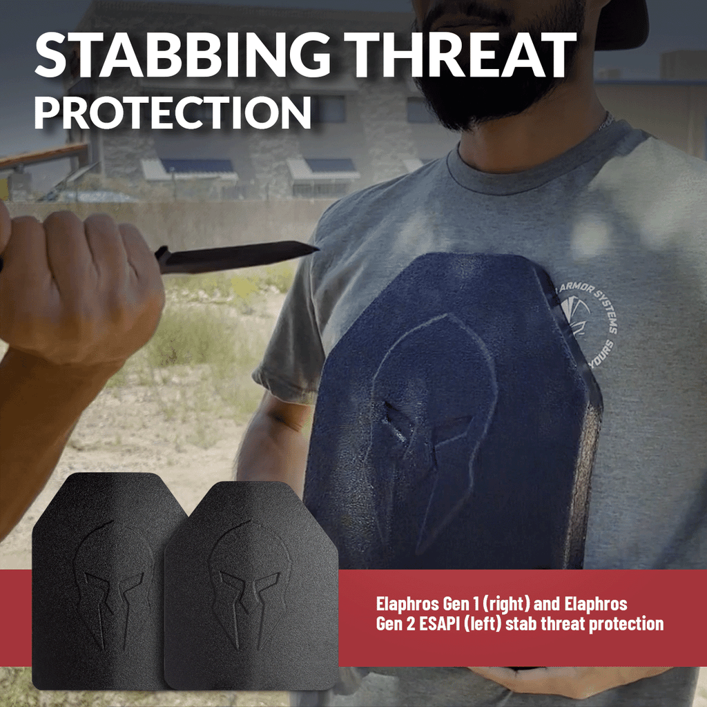 Elaphros® Gen 1 Lightweight Body Armor | Set of Two