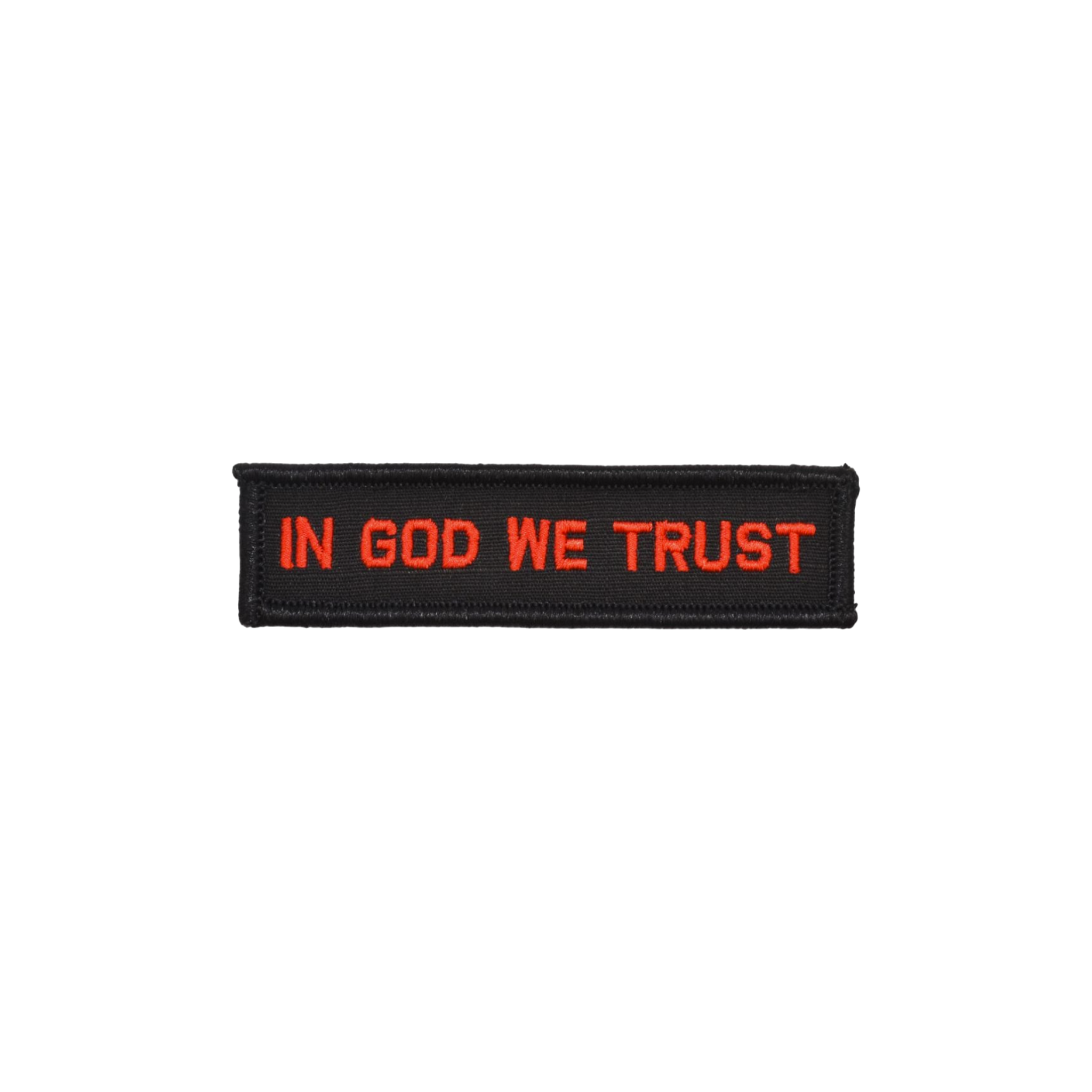 "In God We Trust - 1x3.75 Patch