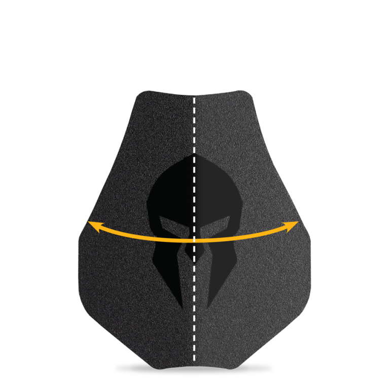 11" x 14" | Spartan™ Omega™ AR500 Steel Body Armor | Set of Two
