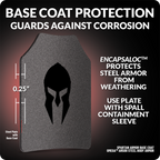 10" x 12" | Spartan™ Omega™ AR500 Steel Body Armor | Set of Two