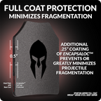 10" x 12" | Spartan™ Omega™ AR500 Steel Body Armor | Set of Two